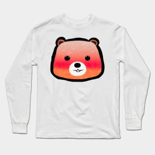 Shiny Glittery Bear Long Sleeve T-Shirt